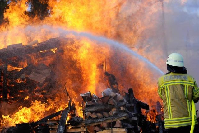 Fortsetzung der Brandserie – diesmal bei Bad Krozingen