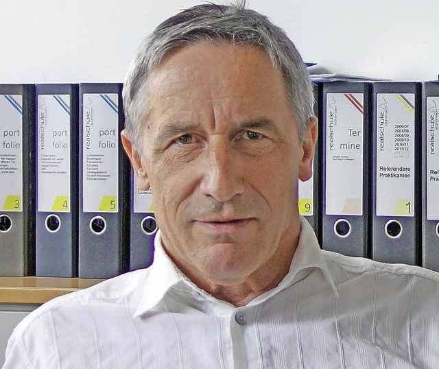 Ulrich Grieshaber in seinem Bro.   | Foto: Andreas Mahler