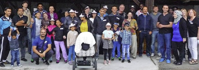 Zum Grillfest waren Flchtlinge in Todtnau eingeladen.   | Foto: ZVG