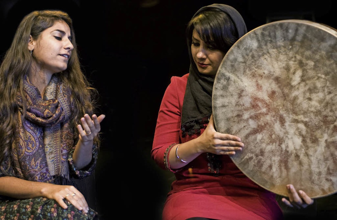 Michal Elia Kamal und Maryam Hatef (von links)  | Foto: Ellen Schmauss