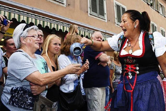 Fotos: Markgrfler Weinfest in Staufen 2015