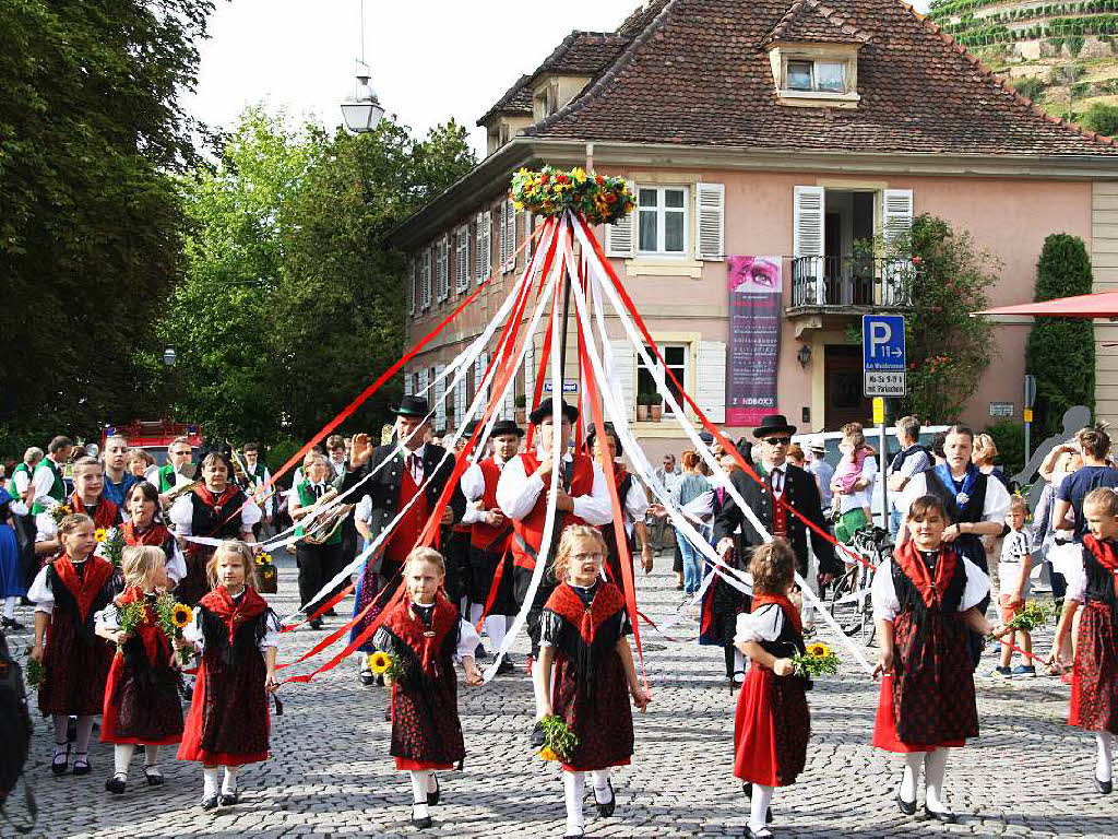 Das Markgrfler Weinfest lockt Liebhaber einheimischer Reben nach Staufen.