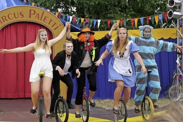 Buntes Spektakel in der Manege