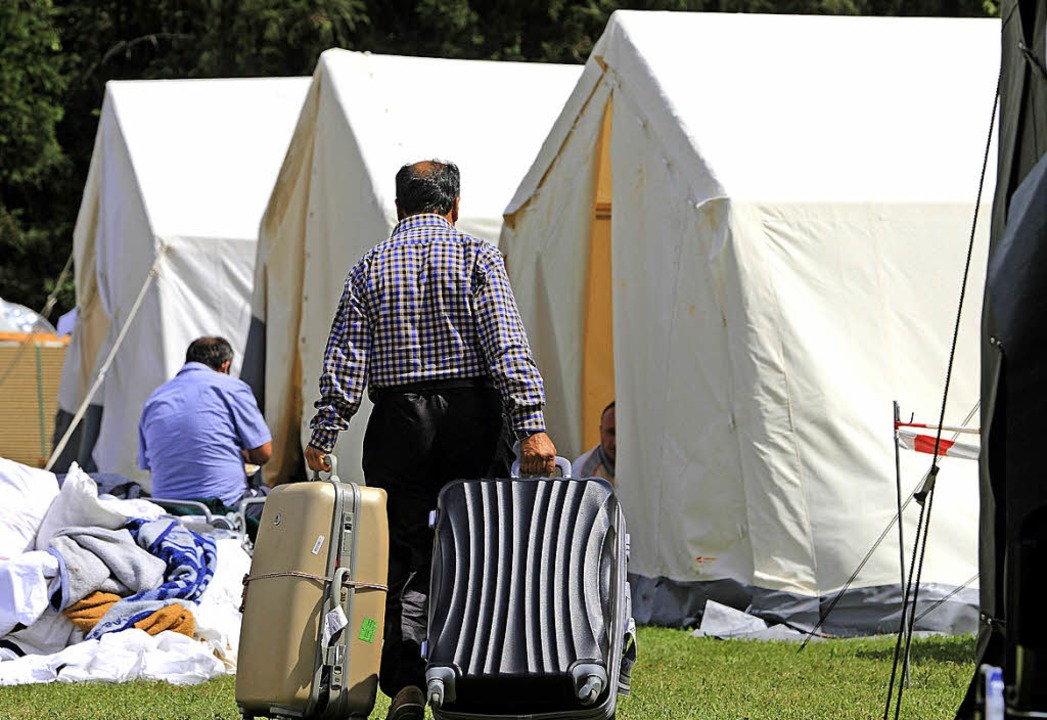 Flüchtlinge In Zelten - Übergangslösung Im Kanton Aargau - Aargau ...