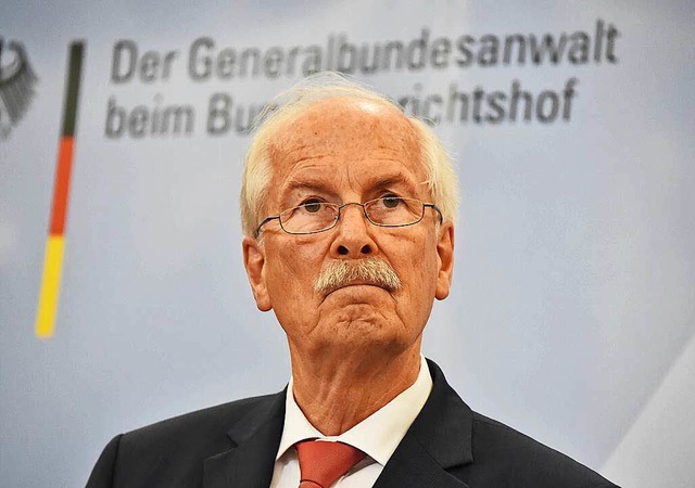 Generalbundesanwalt Harald Range wurde...  Netzpolitik-Blog  heftig kritisiert.  | Foto: dpa
