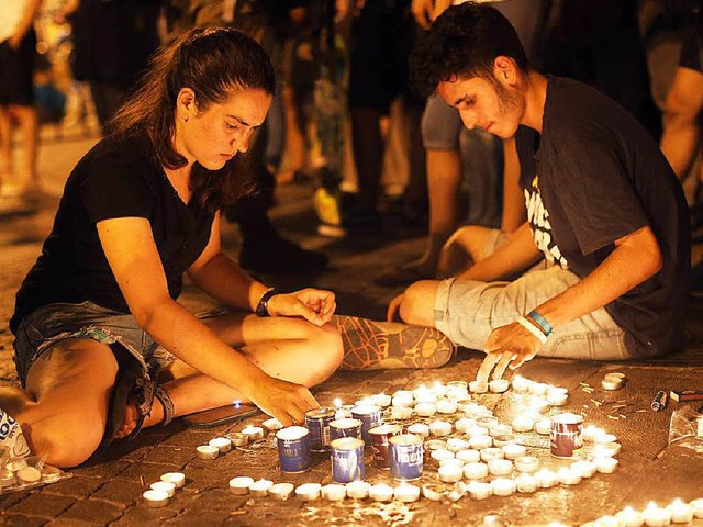 Trauer in Israel.  | Foto: dpa