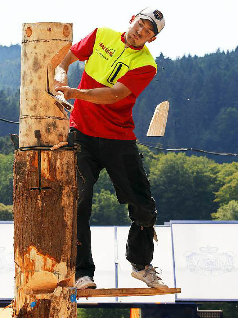 Impressionen von den Holzfllermeisterschaften am Eichberg