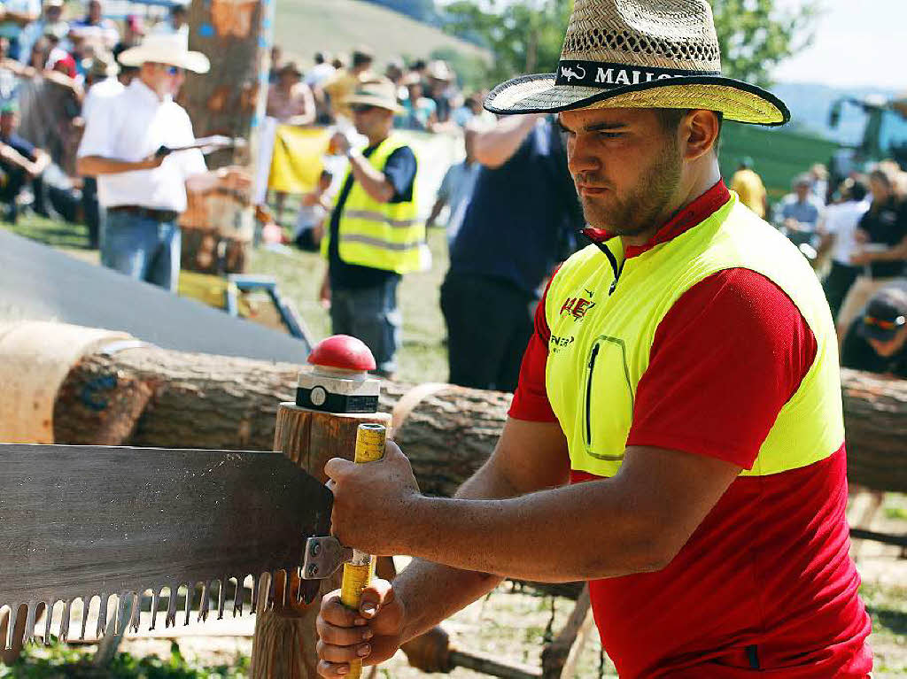 Impressionen von den Holzfllermeisterschaften am Eichberg