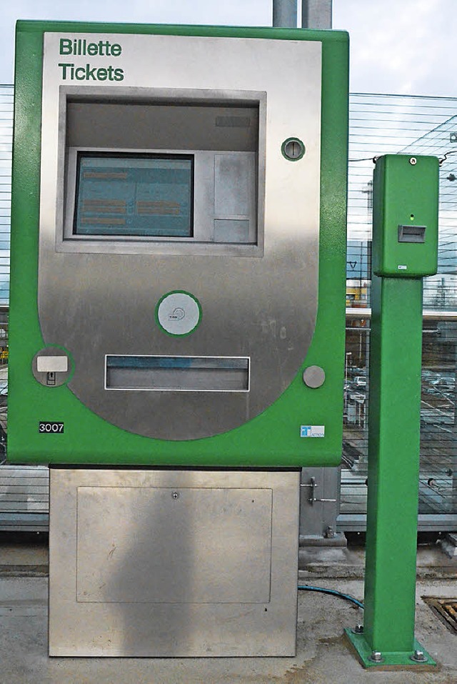 Die BVB wollen die  Ticketautomaten der Tram  umrsten.   | Foto: Senf