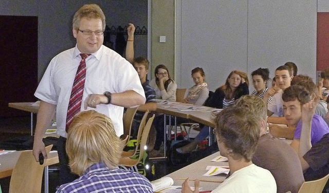 Sprach im Rahmen des THG-Wirtschaftsse...&#8220;: Prof.  Dr. Harald Strotmann.   | Foto: zvg