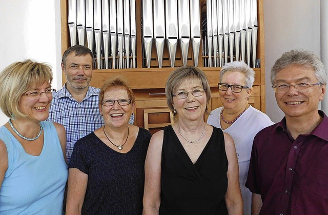 Der neue Vorstand des Kirchenchors in ...Monika Bauer, Siegfried Weissenberger   | Foto: ZVG