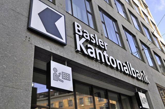 Handelsgeschft bei der Basler Kantonalbank brummt