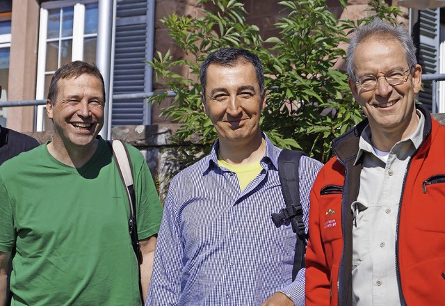 Gemeinsam auf Tour im Nationalpark Sch...Nationalparkleiter Thomas Waldenspuhl   | Foto: christine storck