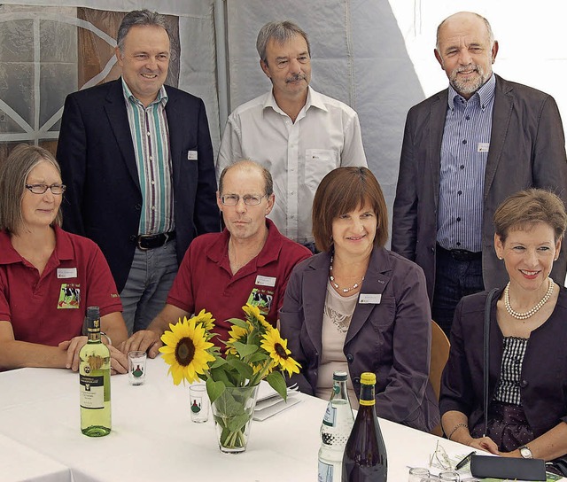 Erika Lindemer, Josha Frey,  Hans-Diet... Rpple und Marion Dammann (von links)  | Foto: Naturpark Sdschwarzwald