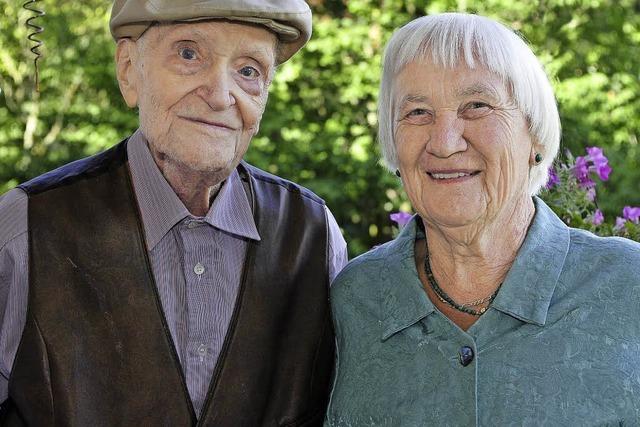 Margarete und Herbert Luley sind seit 65 Jahren verheiratet