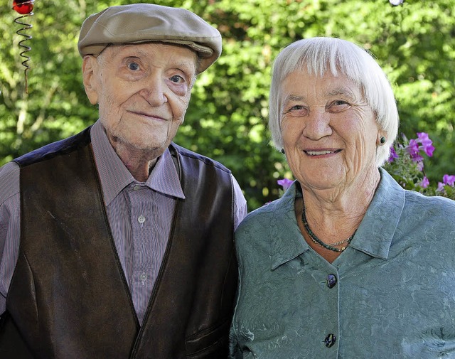 Margarete und Herbert Luley wurde die Ehe nie langweilig.  | Foto: Kunz