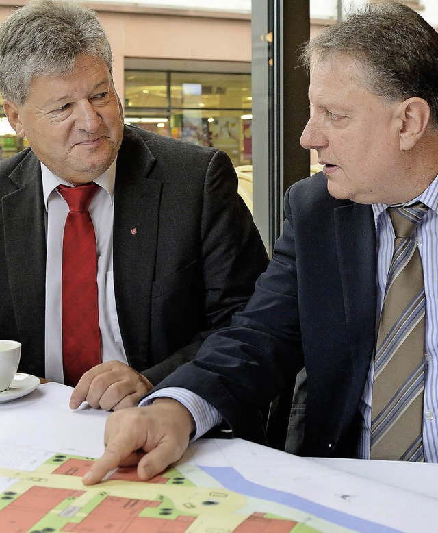 Hugo Ruppentahl (links) ist nebenamtli...tin Weiner ist hauptamtlicher Vorstand  | Foto: Privat