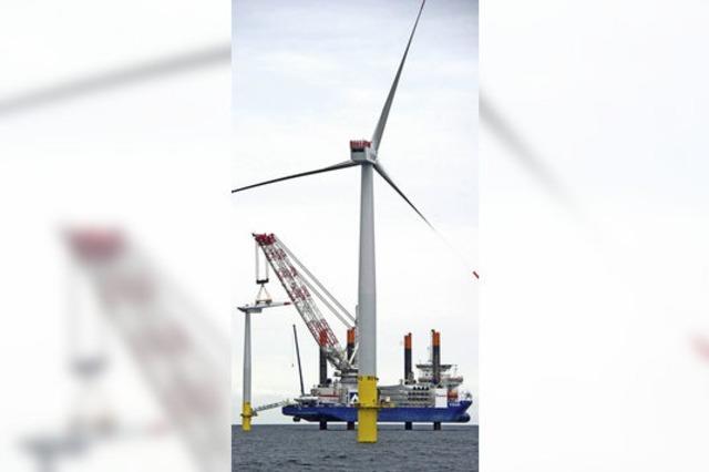 Neuer Offshore-Windpark der EnBW luft