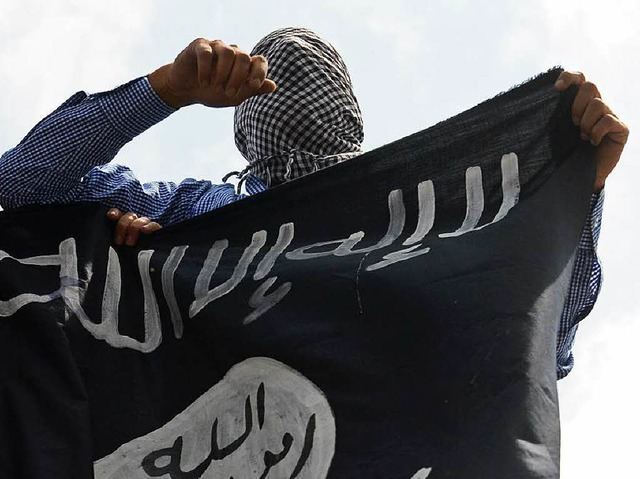 Ein Kmpfer des Islamischen Staats  | Foto: AFP