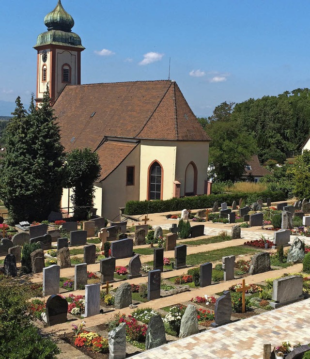 Die Gemeinde Bad Bellingen &#8211; hie...8211; hat eine neue Friedhofssatzung.   | Foto: Jutta Schtz