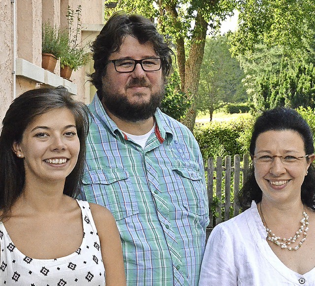 Der Vorstand des neuen Vereins &#8222;...h Loomans, Jens Weber, Barbara Weber.   | Foto: Sebastian Barthmes