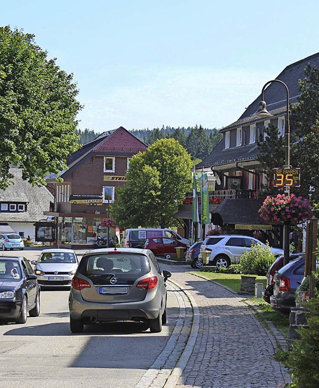 Der Verkehrslrm in Hinterzarten strt so manchen in Hinterzarten.  | Foto: Joachim Frommherz