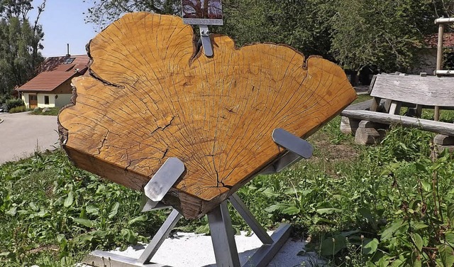 Die Denkmalanlage mit der ber 300 Jah...berdachung aus Holz geschtzt werden.   | Foto: wolfgang adam