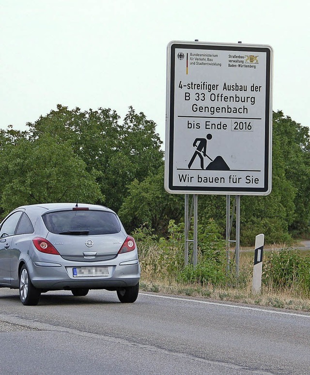 Lngst berholt: Frhestens Anfang 201...r und Gengenbach-Nord ausgebaut sein.   | Foto: hubert rderer