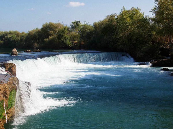 "Wasserfall", fotografiert von Uwe Rohloff.