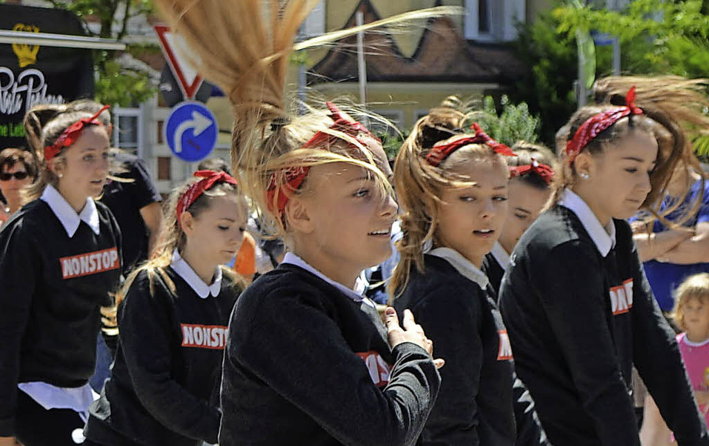 Nonstop tanzen und trainieren Rheinfelden Badische Zeitung