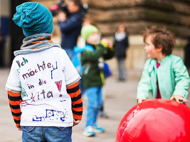 Kinderbetreuung &#8211; ein heies Eisen in der Schlichtung.  | Foto: dpa