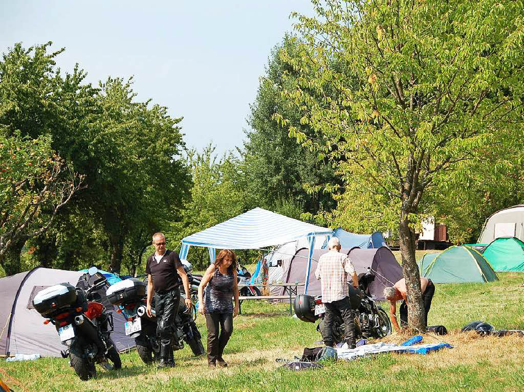 Ein voller Erfolg war auch das 41. Treffen der Motorradfreunde Oberrhein (MFO) am vergangenen Wochenende am Waldrand von Oberschopfheim.