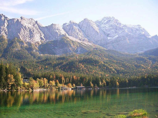 Brigitte Barten hat den Eibsee bei der Zugspitze fotografiert