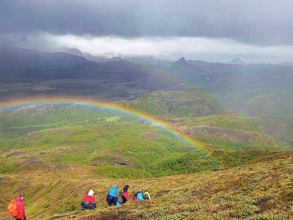 Elisabeth Stterlin: Wanderung durch den Regenbogen auf Island