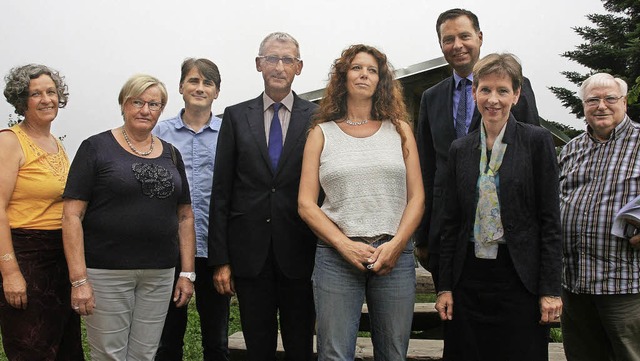 Michael-Gemeinschaft Schweigmatt hatte...er, Marion Dammann und  Gnter Zabel.   | Foto: Marlies Jung-Knoblich