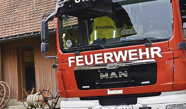 Fahrer sind bei der Feuerwehr unverzic...se C machen. Zumindest zwei pro Jahr.   | Foto: zvg