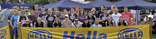 Sieben Hella-Teams gingen beim Bodensee-Megathlon an den Start.   | Foto: ZVG