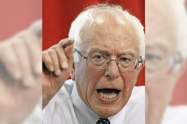 Bernie Sanders: Der Mann, der rberkommt wie ein ungemachtes Bett