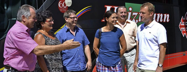 Walter und Franziska Heizmann ( links ...lichen Nahverkehrs im lndlichen Raum.  | Foto: Paul Berger