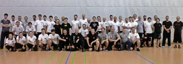 50 Teilnehmer hatte die Turn- und Spor...o Fighting Arts in der Vicemooshalle.   | Foto: ZVG