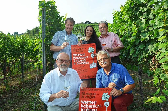 Im Vorfeld des Breisacher Weinfestes i...der Kaisersthler Wein-Marketing GmbH.  | Foto: Gerold Zink