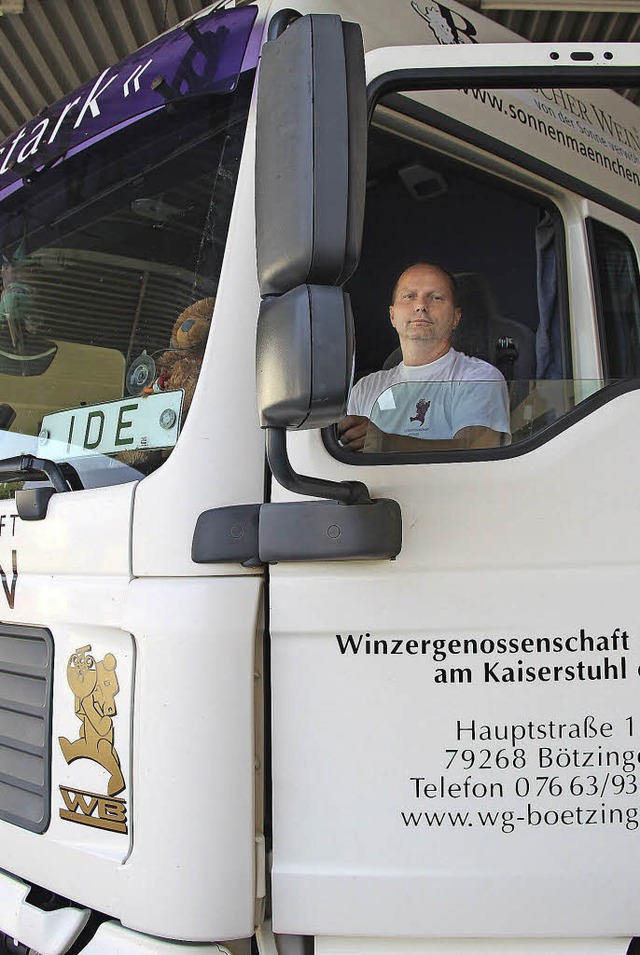 Frank Heitzler fhrt seit 25 Jahren di...r Btzinger Winzergenossenschaft aus.   | Foto: horst david
