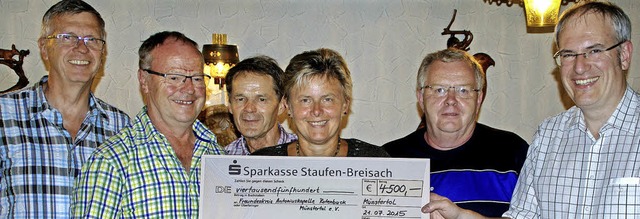 Scheckbergabe Antonius-Gemeinschaft  | Foto: privat