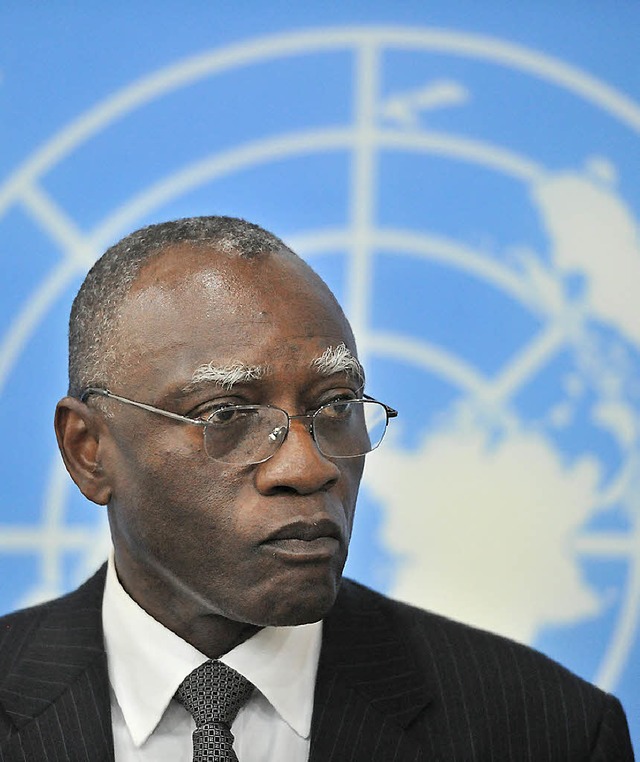 Muss gehen: General  Babacar Gaye  | Foto: AFP
