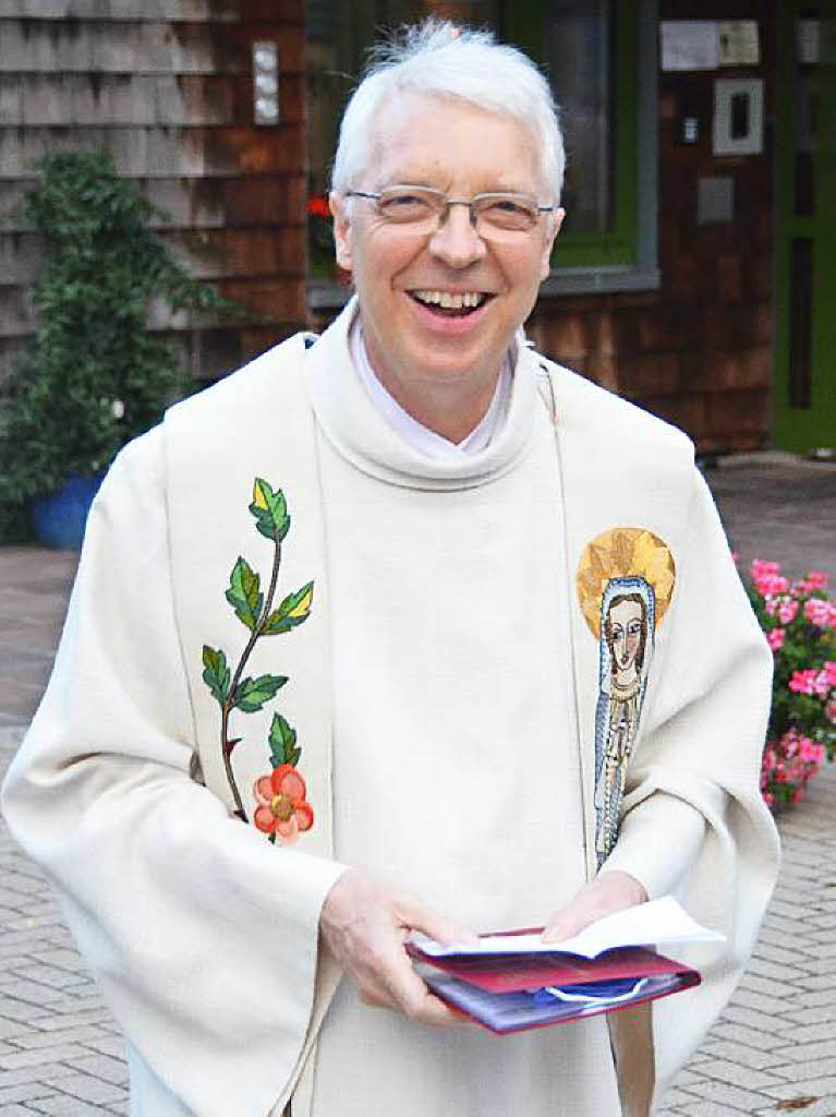 Pfarrer Albert Eckstein, Rektor auf dem Lindenberg.