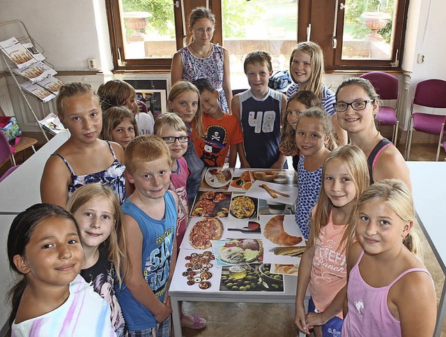 Kinder bei der Ferienspielaktion des B...n Herbolzheim  in der Villa Schindler   | Foto: Veranstalter