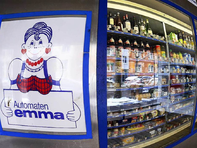 Die Automaten-Emma &#8211; der Kultlad... nachts bald kein Bier mehr verkaufen.  | Foto: Ingo Schneider