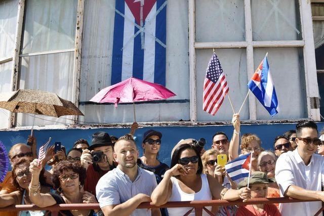 Kerry erffnet US-Botschaft auf Kuba