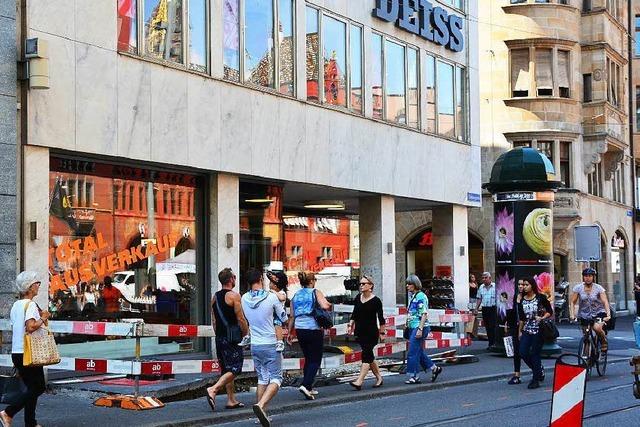 Basel: Immer mehr Geschfte in der City schlieen