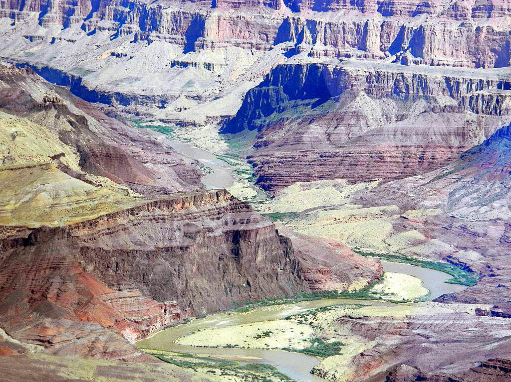 Manfred Wagner war bei einem Hubschrauberflug ber den Grand Canyon dabei.